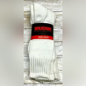 Wolverine Boots and Gear Over the Calf Work socks Pack of 3 New Heavy Duty Socks